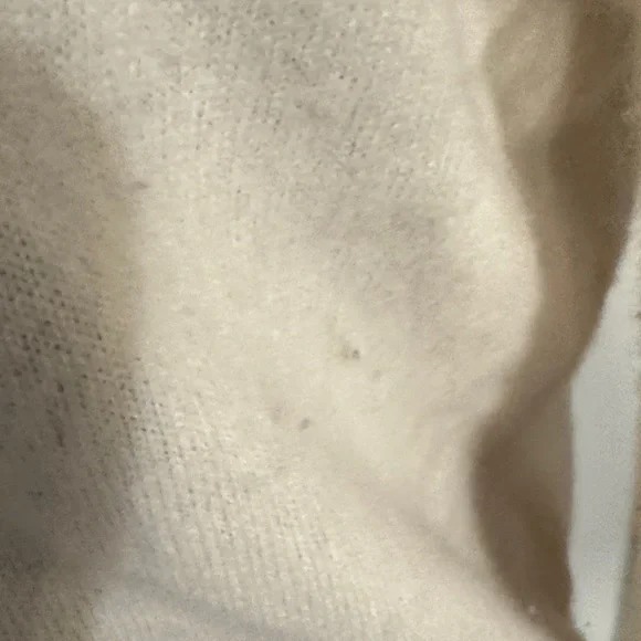 J. Crew Cream Button-Up Cardigan Cashmere cream preloved - Picture 4 of 6